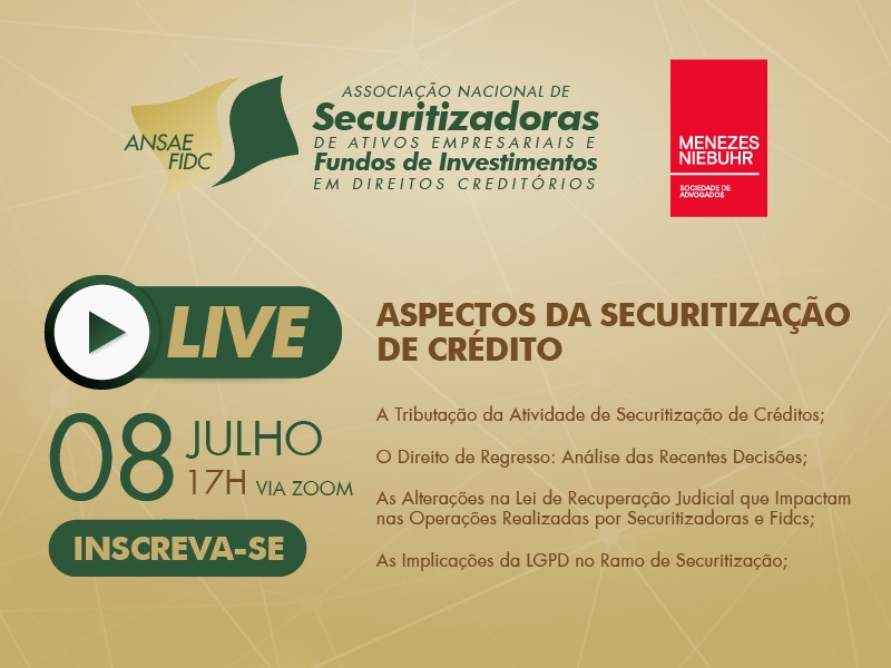 Live - Aspectos da securitização de crédito