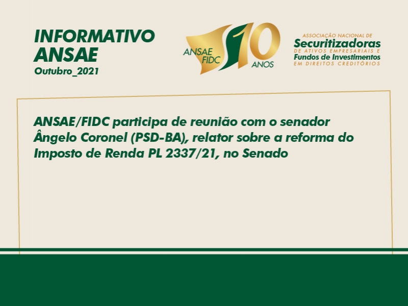 Reunião com o Senador Ângelo Coronel (PSD-BA)