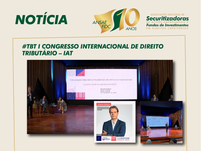 #TBT  I Congresso Internacional de Direito Tributário – IAT