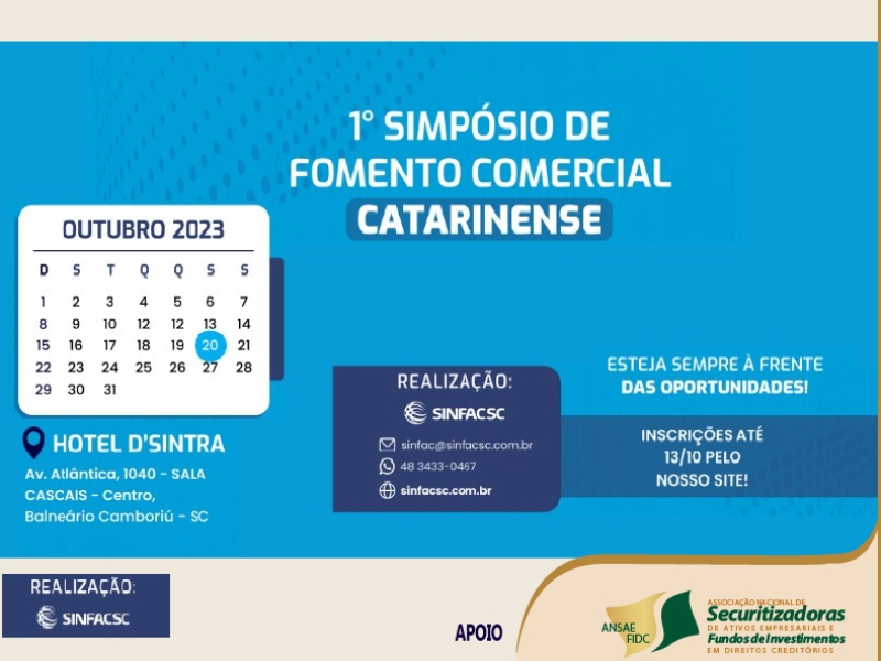  Associado ANSAE FIDC sua inscrição tem preço especial, não perca tempo e garanta já sua participação!