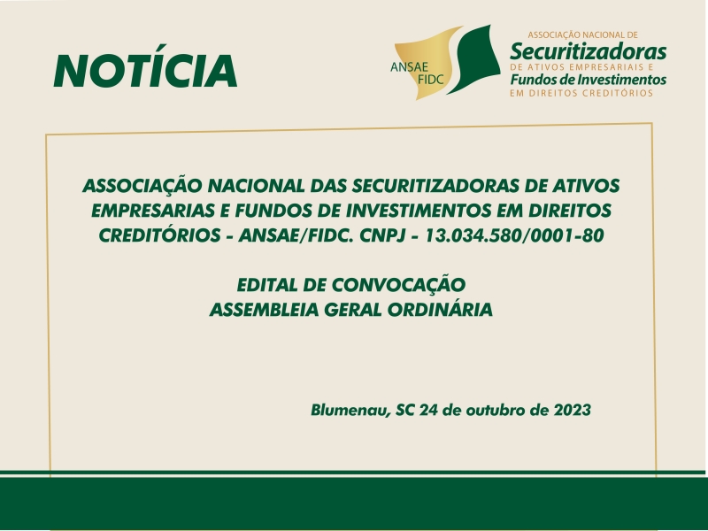 EDITAL DE CONVOCAÇÃO ASSEMBLEIA GERAL ORDINÁRIA 