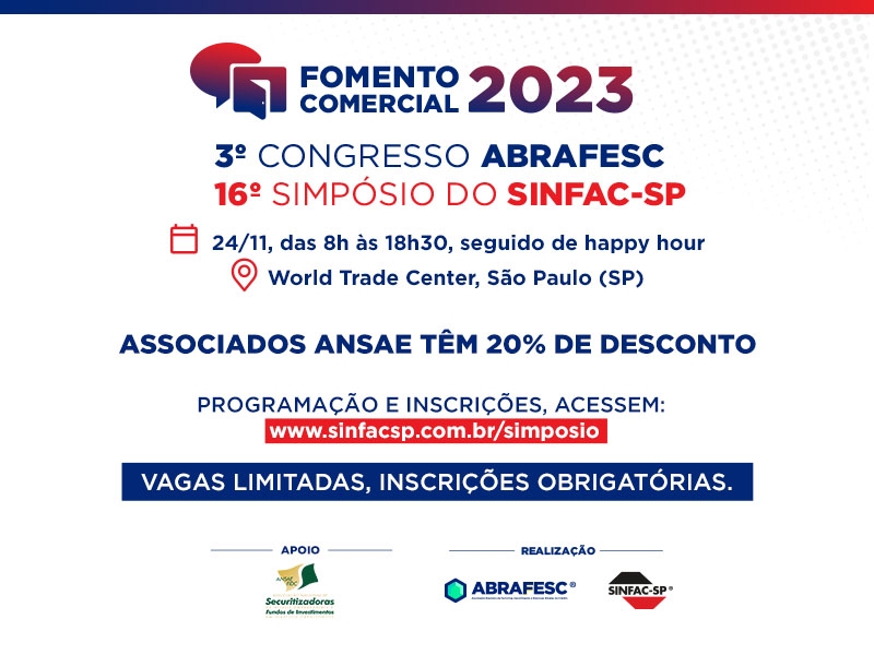 16º SIMPÓSIO DO SINFAC-SP e 3º CONGRESSO DA ABRAFESC 