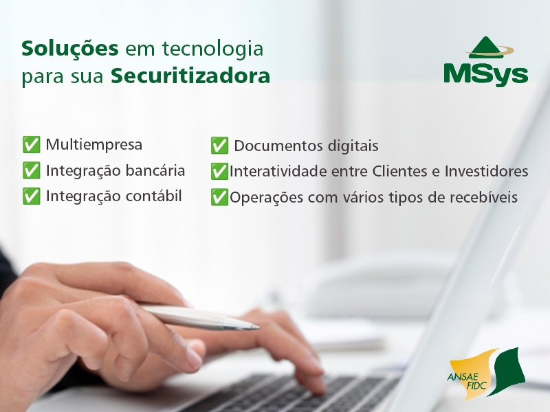 SOLUÇÕES EM TECNOLOGIA PARA SUA SECURITIZADORA